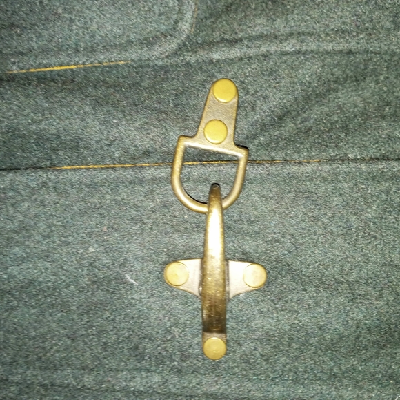 Braefair reversible wool coat size small yellow and grey. - Picture 7 of 11